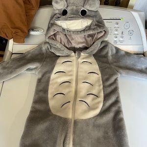 Toddler Totoro onesie constume